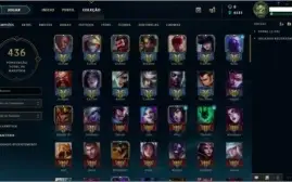 Conta League of Legends Mestre