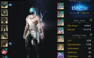 Conta super forte lost ark com 380k de gold-bem buildados