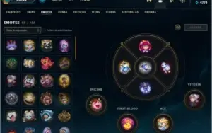 Conta Ouro S11- Platina S10 - Level 229 +Skins /RP/Emblemas