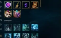 Conta Ouro S11- Platina S10 - Level 229 +Skins /RP/Emblemas
