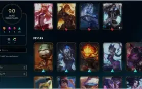 Conta Ouro S11- Platina S10 - Level 229 +Skins /RP/Emblemas