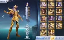 Conta Level 43 Saint Seiya Awakening com Ikki Divino e 25+S