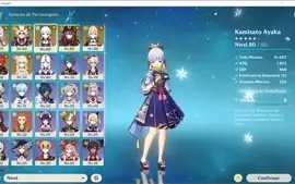AR 55⚡Itto - Ayaka - Hutao - shenhe⚡