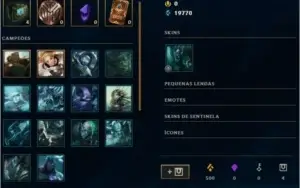 Conta LOL LVL 30 - UNRANKED