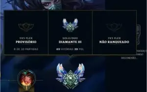 CONTA D3 70% WIN RATE BARATO!