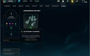 Conta Unranked (ex Platina) com 35 Champs e 6 Skins