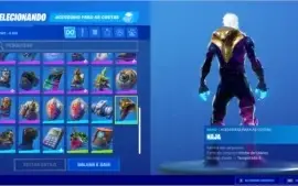 CONTA FORTNITE - SEASONS 1,2,3,4,5,6 e 7 COMPLETAS