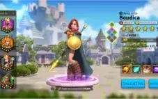 Conta Rise of Kingdons - Prefeitura Nível 20.
