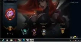 Conta LoL todos os campeões 91 skins Platina 3