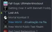 CONTA NEW WORLD - MAGO FULL LENDÁRIO (STEAM C/ VÁRIOS JOGOS)