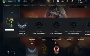 Prata 4 com 50 Champs e 12 Skins
