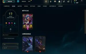 Prata 4 com 50 Champs e 12 Skins