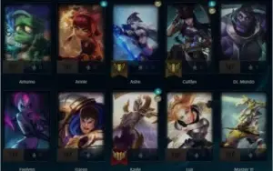 Plat 2 Conta LoL
