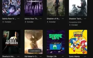 v Conta Epic Games com 79 jogos (GTA 5 , Watch Dogs 2, etc)