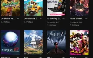 v Conta Epic Games com 79 jogos (GTA 5 , Watch Dogs 2, etc)