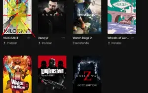 v Conta Epic Games com 79 jogos (GTA 5 , Watch Dogs 2, etc)