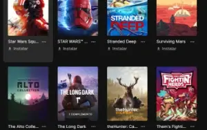 v Conta Epic Games com 79 jogos (GTA 5 , Watch Dogs 2, etc)