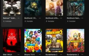 v Conta Epic Games com 79 jogos (GTA 5 , Watch Dogs 2, etc)