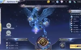 Conta com seiya divino no lvl 80 e +10 RANK S veja as fotos