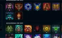 Conta League Of Legends Com Todos Os Campeões!