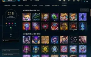 CONTA LOL NÍVEL 432 309 SKINS