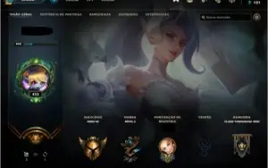 CONTA LOL NÍVEL 432 309 SKINS