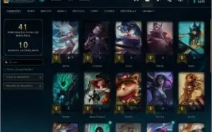 Conta League of Legends gold