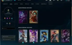 Conta League of Legends gold
