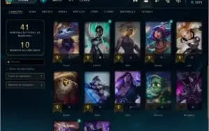 Conta League of Legends gold