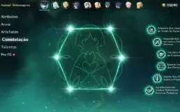 C6 Scaramouche ( Andarilho ) + C6 Faruzan + C2 Nahida