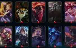 Conta Valorant+LOL, faca/vandal no valorant+183 skins no lol