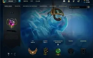 CONTA LOL NICK RARO E 2K DE RP