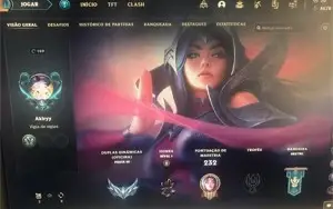 Vendo Rápido conta LoL 57 skins 1 Mítica 1 ultimate