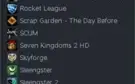 Conta steam level 74, 99 jogos, 12 anos!