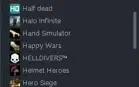 Conta steam level 74, 99 jogos, 12 anos!