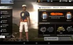 Conta free fire top