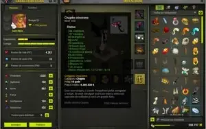 Conta Dofus com vários personagens EQUIPADOS + Kamas