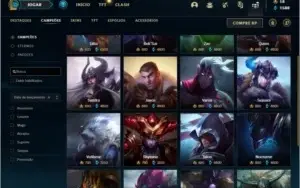 Conta platina 3 com 145 champs e 136 skins (1 Prestigio)