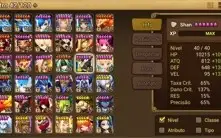 Conta Summoner War, LD nat5 SHAN, tricarus, time dot, toah