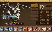 Conta Summoner War, LD nat5 SHAN, tricarus, time dot, toah
