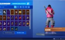 Conta fortnite 2500v-buks + Salve o mundo