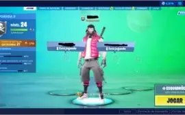 Conta fortnite 2500v-buks + Salve o mundo