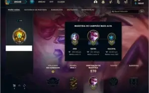 Conta Unranked com 34 Skins e 73 Champs ( MAIN ADC )