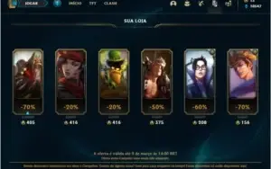Conta Unranked com 34 Skins e 73 Champs ( MAIN ADC )