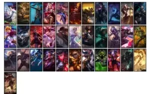 Conta Unranked com 34 Skins e 73 Champs ( MAIN ADC )