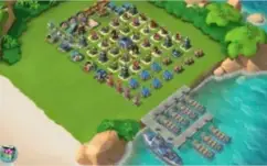 Conta Boom Beach QG 18 - FULL -1500 diamantes LVL53