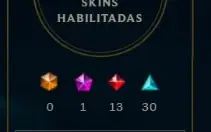 Platina 2 Main Sup + 40 Skins Sup