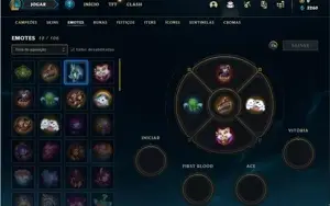 Conta ouro 4 com 27 Champs e 7 Skins