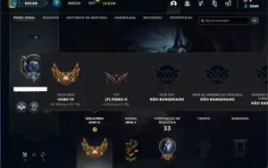 Conta ouro 4 com 27 Champs e 7 Skins