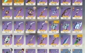Conta Genshin Impact Endgame Diluc comp  / 5, 5* 2 armas *5